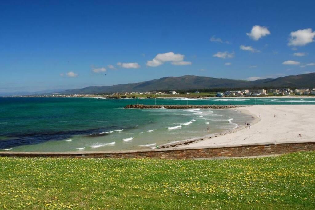 Apartamento Playa A Rapadoira Con Terraza Foz Exterior foto
